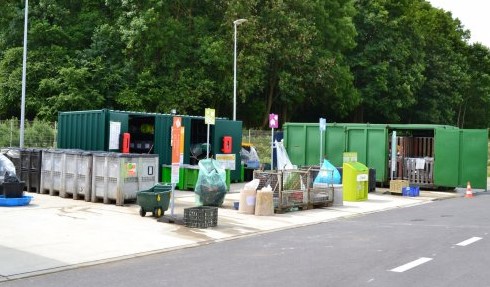 asbest containerpark antwerpen