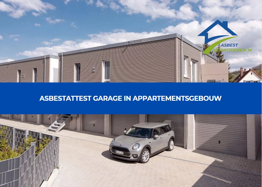 asbestattest garage in appartementsgebouw