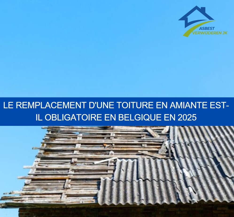 Le remplacement d'une toiture en amiante est-il obligatoire en Belgique en 2025