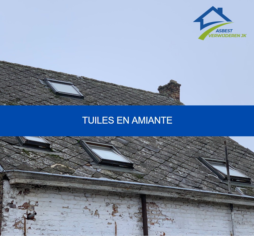 Tuiles en amiante